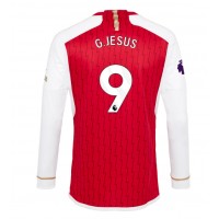 Arsenal Gabriel Jesus #9 Kotipaita 2023-24 Pitkähihainen